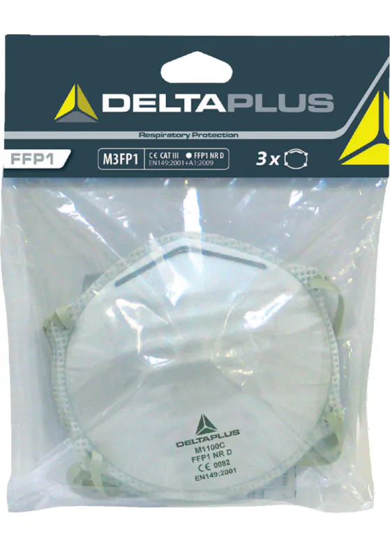 Delta Plus Kit 3 Halfgelaatsmask FFP1