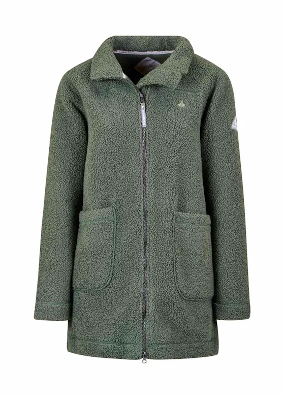 Bjornson Milla Curly Fleece Vest Parka
