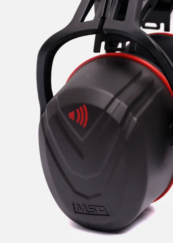 MSA V-Gard High Helmbevestiging SNR36 Rood