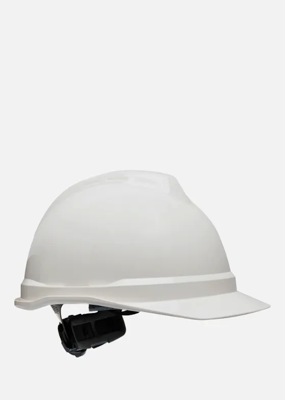 MSA Helm V-Gard 500 Ongeventileerd Draaiknop