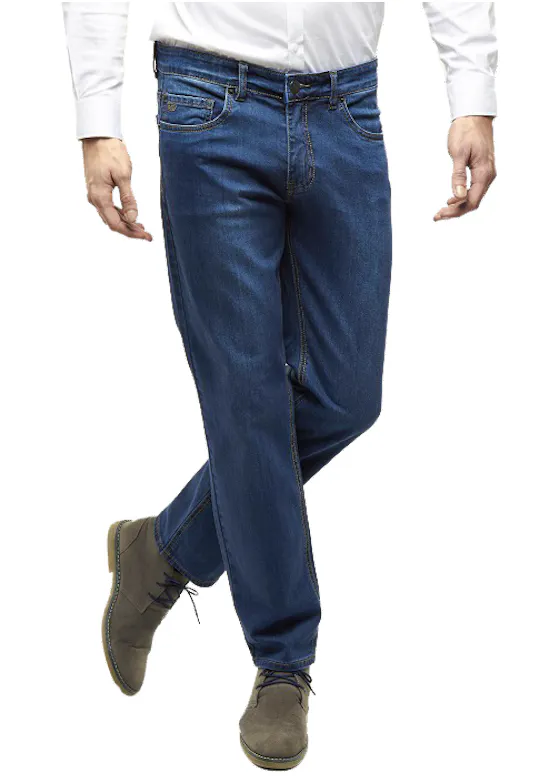 247Jeans Palm S04 Sand Blasted Medium Blue