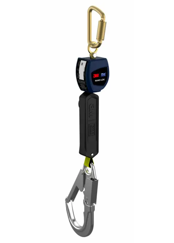 3M DBI-SALA Nano-Lok Persoonlijke Zelfintrekbare Lijn 3101461 2,0 m