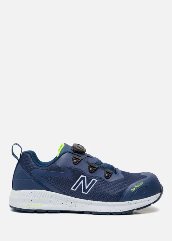 New Balance Logic BOA S1PL Werkschoen Marine/Geel