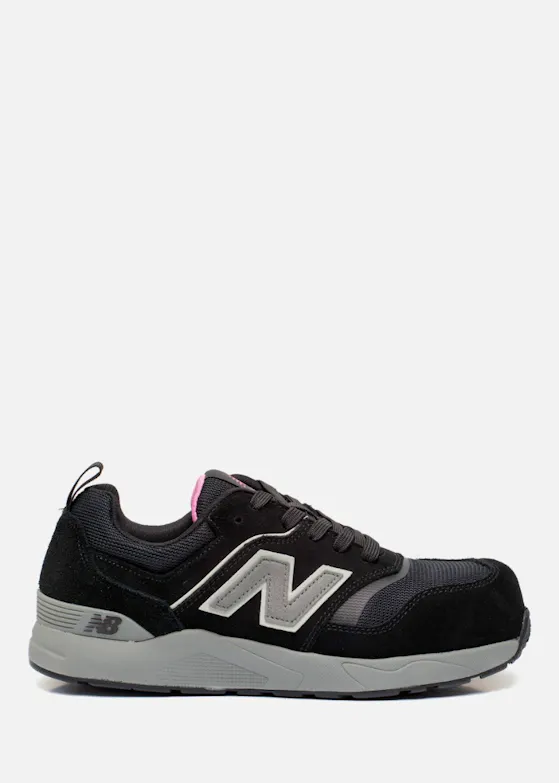 New Balance Elite Lite S1PL Dames Werkschoen Zwart/Rose