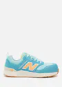 New Balance Elite Lite S1PL Dames Werkschoen Blauw/Oranje miniatuur