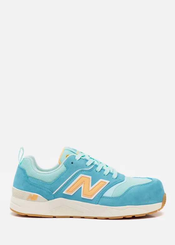 New Balance Elite Lite S1PL Dames Werkschoen Blauw/Oranje