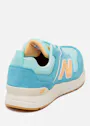New Balance Elite Lite S1PL Dames Werkschoen Blauw/Oranje miniatuur