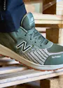New Balance Speedware S1PL Werkschoen Olijf/Geel miniatuur