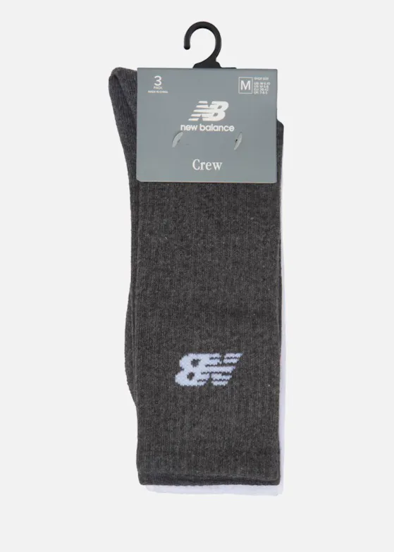 New Balance 3-pack Everyday Crew Socks 