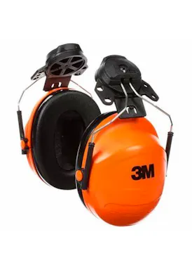 3M Peltor Optime Gehoorkappen H510P3E-OR Helmbevestiging Oranje
