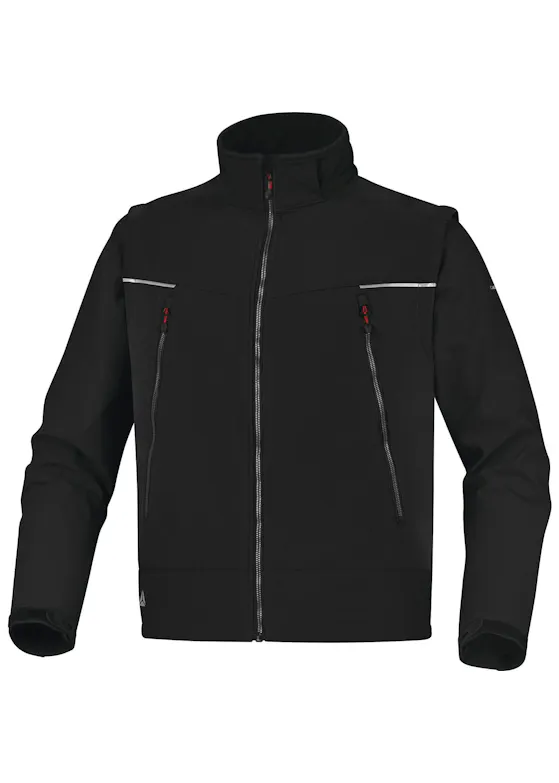Delta Plus Jack van "Softshell" Polyester / Elasthaan met 3 Gelamineerde Lagen