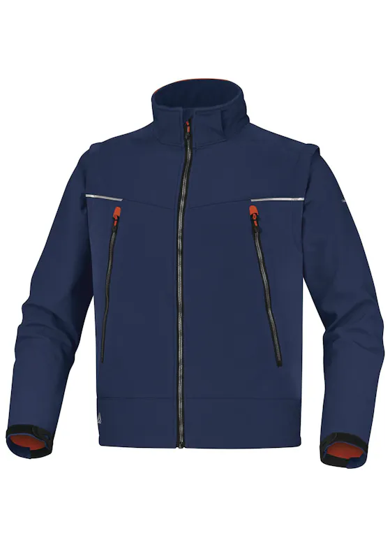 Delta Plus Jack van "Softshell" Polyester / Elasthaan met 3 Gelamineerde Lagen