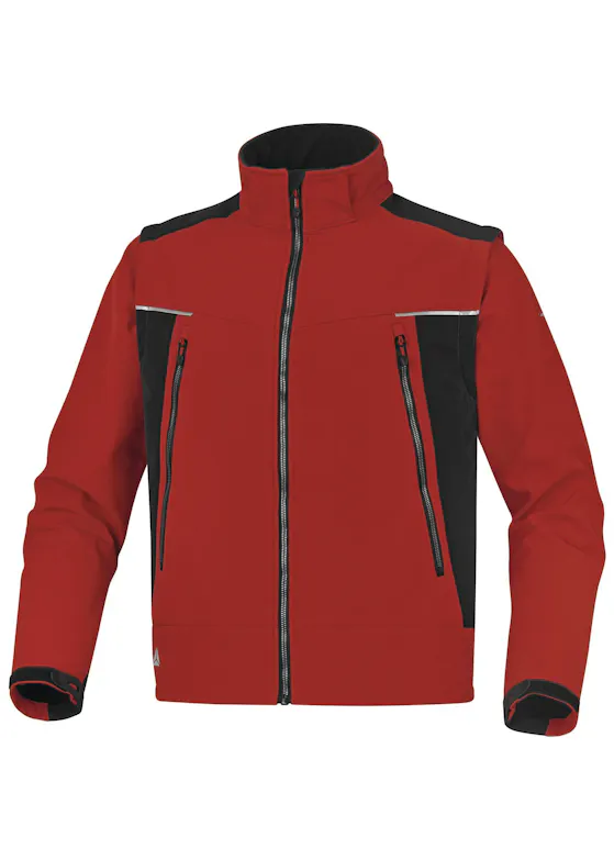 Delta Plus Jack van "Softshell" Polyester / Elasthaan met 3 Gelamineerde Lagen