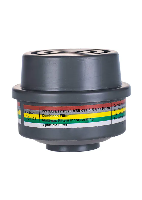 Portwest ABEK1P3 Combination Filter Special Thread Connection (4 Stuks)-1