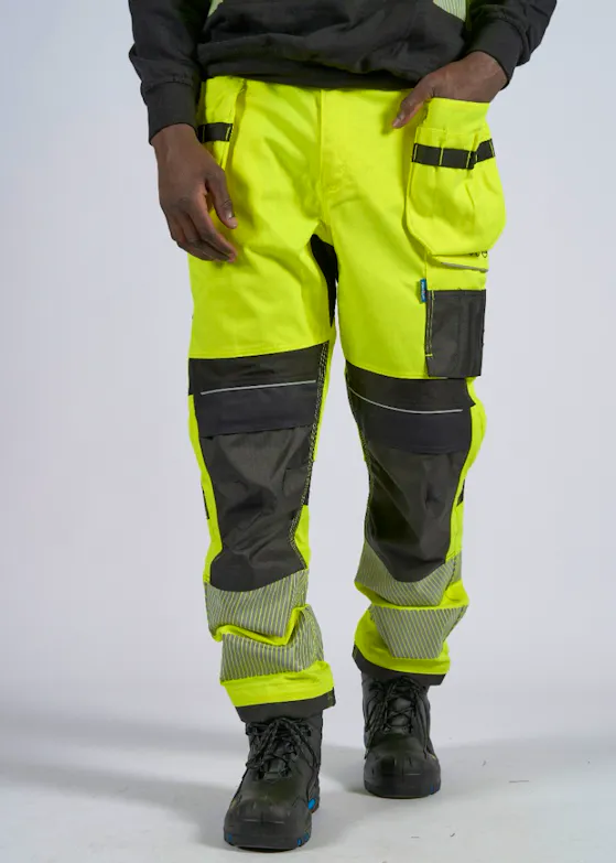 Portwest FR407 - PW3 Vlamvertragende Hi-Vis Stretchbroek
