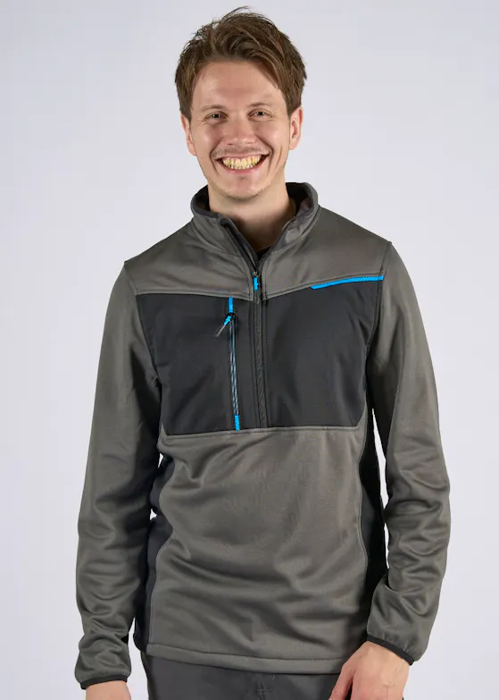 Portwest T755 - WX3 Tech Fleece met Halve Rits
