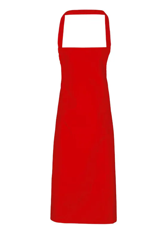 Premier Organic Cotton Bib Apron (No Pocket)