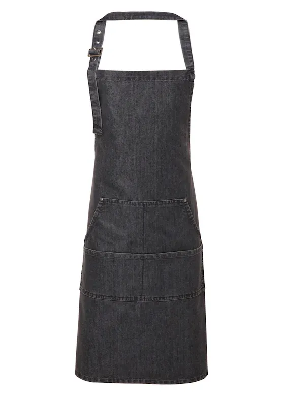 Premier Jeans Stitch Denim Bib Apron