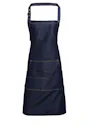 Premier Jeans Stitch Denim Bib Apron miniatuur