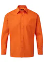 Premier PW200 Poplin Shirt Long Sleeve Regular Fit miniatuur