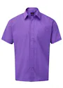 Premier PW202 Poplin Shirt Short Sleeve Regular Fit miniatuur
