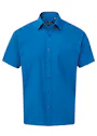 Premier PW202 Poplin Shirt Short Sleeve Regular Fit miniatuur