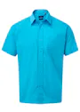 Premier PW202 Poplin Shirt Short Sleeve Regular Fit miniatuur