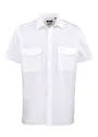 Premier PW212 Pilot Shirt Short Sleeve Regular Fit miniatuur
