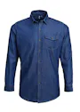 Premier PW222 Jeans Denim Shirt Stitch Regular Fit miniatuur