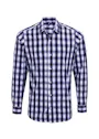 Premier PW250 Mulligan Check Cotton Shirt Long Sleeve Regular Fit miniatuur