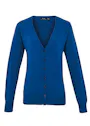 Premier Women´s Button Through Knitted Cardigan miniatuur