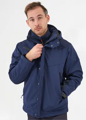 Printer Skeleton Softshell Jacket