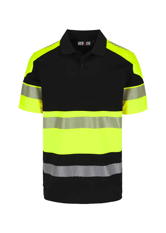 Herock Vega High Viz Polo Korte Mouwe