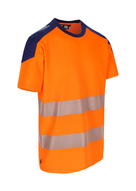 Herock Elips 25MTS2402 T-Shirt Korte Mouwen UV-bescherming High Viz
