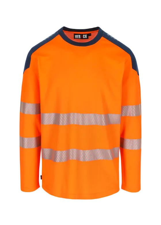 Herock Lunar 25MTS2404 T-Shirt Lange Mouwen UV-bescherming High Viz