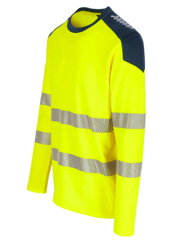 Herock Lunar 25MTS2404 T-Shirt Lange Mouwen UV-bescherming High Viz