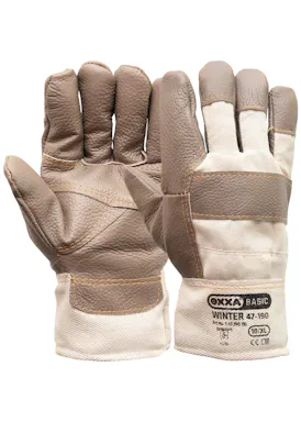 Oxxa Basic 47-190 Leder Winterhandschoen
