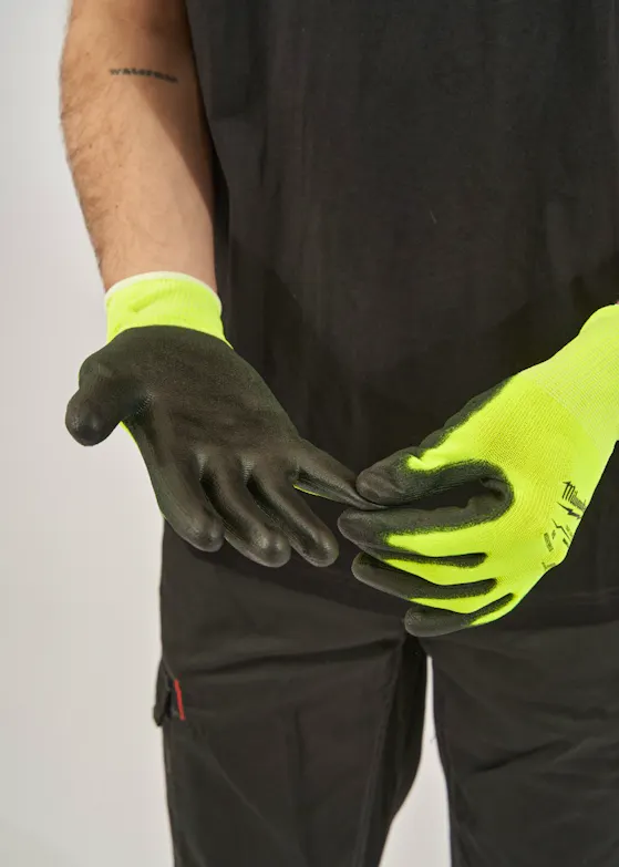 Milwaukee Hi-Vis Cut D Handschoenen