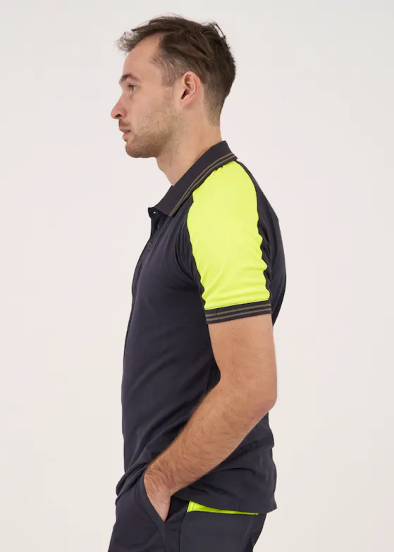 Projob 642018 2018 Poloshirt Met Fluo Inzetstukken Regular Fit