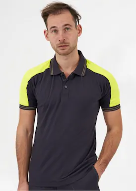 Projob 642018 2018 Poloshirt Met Fluo Inzetstukken Regular Fit