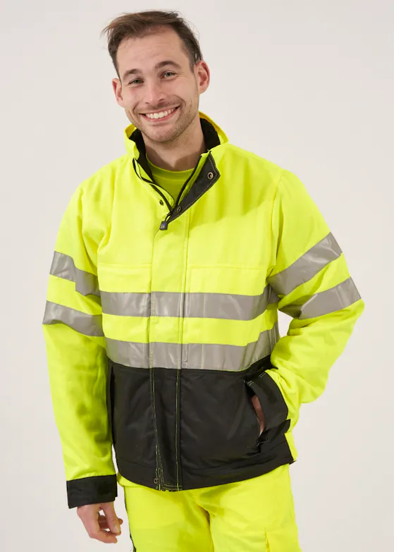 Projob 6407 Signalisatievest EN ISO 20471 Klasse 3 Gevoerd Waterafstotend