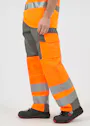 Projob 6501 Signalisatiebroek met Kniezakken EN ISO 20471 Klasse 2 miniatuur