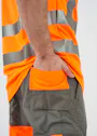 Projob 6501 Signalisatiebroek met Kniezakken EN ISO 20471 Klasse 2 miniatuur