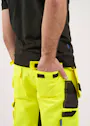 Projob 6570 Signalisatie Stretchbroek met Kniezakken en Spijkerzakken EN ISO 20471 Klasse 2 miniatuur
