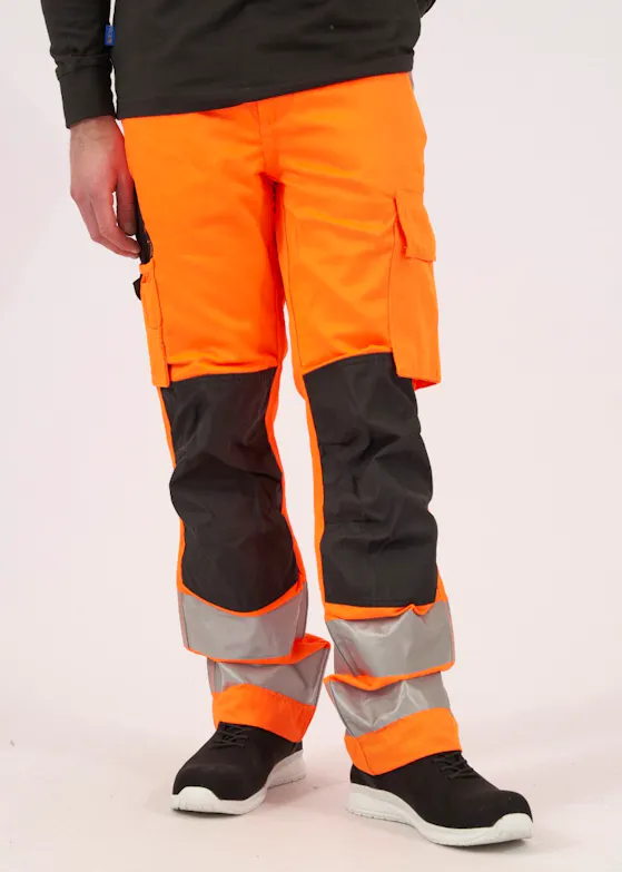 Projob Signalisatiebroek met Kniezakken EN ISO 20471 Klasse 2 6532 