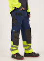 Projob Signalisatiebroek met Kniezakken en Spijkerzakken EN ISO 20471 Klasse 1 6530  miniatuur