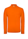 B&C ID.001 BCPUI12 Poloshirt Long Sleeve Piqué Regular Fit miniatuur