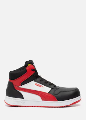 Puma Frontcourt BLK/WHT/RED Mid S3L ESD FO HRO SR