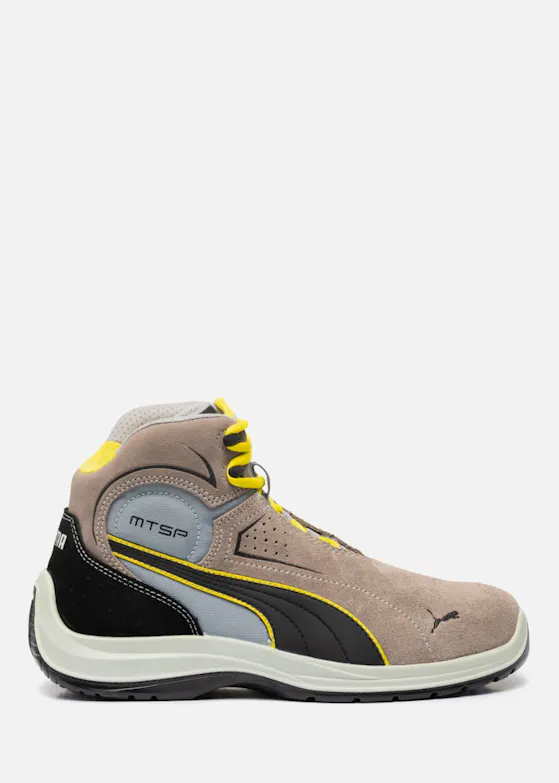 Puma Touring S3 Werkschoen Steen Mid