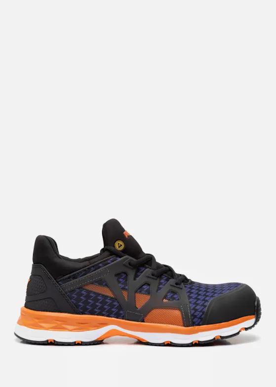 Puma Rush 2.0  S1P Werkschoen Zwart/Oranje